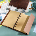 Miniatyrbillede 5 af 5: Journal Notebook, Dagbog Skitsebog Gaver, Kraftpapir Indre