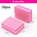 Miniatyrbillede 2 af 6: Buffer Block Neglefil, 100/180 Grit Svampe Neglebuffere til
