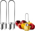 2-in-1 Pepper Corer, Apple Corer, Vegetable Seeder, Bell-shaped Kitchen Utensil
