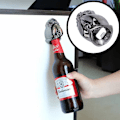 Miniatyrbillede 4 af 5: Kreativ ølflaskeåbner bærbar retro multifunktionel