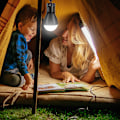 Miniatyrbilde 7 av 8: LED-teltlyktlampe Nødlys Batteridrevet