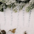 Miniatyrbilde 8 av 8: DAHI Christbaumschmuck eiszapfen Anhänger 25 Stück - Acryl