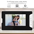 Miniatyrbilde 4 av 8: 7 tommers HD LCD videodørtelefon dørklokke system hjem overvåking utendørs kamera (EU-plugg)