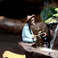 Miniatyrbillede 4 af 5: Landskabsstil keramisk tilbagestrømning røgelsesbrænder