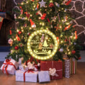 Miniatyrbilde 5 av 5: LED Julelys Hengende Lysekrone Innendørs Disk 3D Akryl