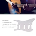 Miniatyrbild 7 av 8: PVC Plektrumskydd för Gitarr 11 Monteringshål Repskyddsplatta SSS Skyddsplatta Ersättning för Strat ST Stil