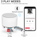 Pikkukuva 3 / 7: Kannettava langaton mini Bluetooth-kaiutin, AI Super Bass Stereo ladattava kaiutin LED-valoilla
