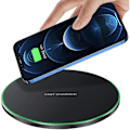 Miniatyrbilde 1 av 6: 20W rask trådløs lader, Schnelles Kabellosen Ladepad Induksjons Ladegerät for Apple iPhone 15 14 13 12 11 Pro XS X XR AirPods