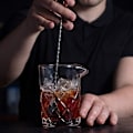 Miniatyrbillede 5 af 7: 2 stk. Cocktail Mixing Glass Bar Ske - Langskaftet Rustfrit Stål Drikkekande Mixer til at Køle og Blande Omrørte Drikke