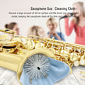 Miniatyrbillede 8 af 8: Holdbar Saxofon Sax Sachs Rengøringsklud Sæt Værktøj til Rør Indvendig Rengøring