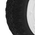 Pikkukuva 9 / 10: 4 kpl 65 mm RC-kumirenkaat kaukosäätimellä ohjattavan auton lisävarusteena sopivat WPL D12 1/10 (013W) -mallille