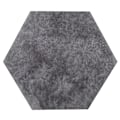 Miniatyrbild 3 av 8: Hexagon Akustikpaneler, Flamsäker Akustikskum 10 st för Kök Sovrum Vardagsrum Hall Badrum Golv, Upprepade Gånger Torkbara Lätt