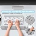 Miniatyrbillede 4 af 5: Ultra fint Memory Foam tastatur håndledsstøtte blød gel ergonomisk