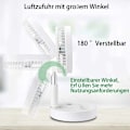 Pikkukuva 5 / 5: Hiljainen tuuletin kaukosäätimellä, ECO-tila, ladattava 7200 mAh, 4 nopeutta
