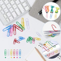 Pikkukuva 5 / 5: Binder Clips Paper Clips, Sopito 300pcs Värikkäät toimistoleikkeet