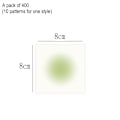 Miniatyrbilde 2 av 5: Klistrelapper 8x8 CM, Gradvis halo-farging selvklebende blokker, til