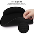 Miniatyrbild 3 av 7: Tangentbord handledsstöd musmatta handledsstöd stödplatta för tangentbord och mus, ergonomiskt minnesskum handledsstöd för smärtlindring och skrivning