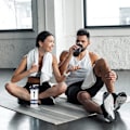 Pikkukuva 5 / 5: Shaker-pullo proteiinisekoituksille, vuotamaton smoothie-sekoitin
