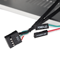 Miniatyrbillede 4 af 8: Skrivebordscomputer Kabinet God Varmeafledning Eksklusiv Kompakt Mini HTPC Kabinet til Hjemmevideokomputer