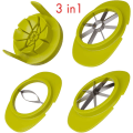Miniatyrbilde 2 av 7: SameTech Easy Kitchen Tool 4-i-1 Frukt Mango Skreller Splitter