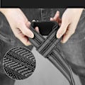 Miniatyrbild 4 av 5: Draghjälp styrketräning lyftremmar, handledsbandage draghjälp (vadderade) för styrketräning, bodybuilding, fitness - marklyftremmar -