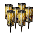 Miniatyrbild 1 av 5: 6-pack solcellslampor för utomhusbelysning