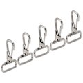 Miniatyrbillede 2 af 8: 5 stk. Snap Hooks 304 Rustfrit Stål Metal Clips til Nøglering Forbindelse Hundeline Halsbånd 29mm