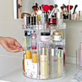Miniatyrbillede 3 af 6: Roterende Makeup Organiser, Roterende 360 Grader Krystal