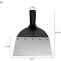 Miniatyrbilde 2 av 5: Multifunksjonell hagerengjøringsspade i stål, flat spade, lukespade