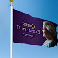 Miniatyrbillede 4 af 5: Hendes Majestæts Flag, Minde om Storbritanniens Dronning F