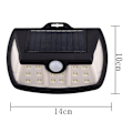 Pikkukuva 2 / 5: 2PACK Aurinkosensorivalo Ulkona Aurinkovalo Sopii Pihalle,
