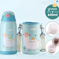Miniatyrbilde 1 av 8: UPSTYLE 20oz barnekrus i rustfritt stål med sugerør