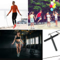 Miniatyrbild 5 av 5: Speed Skipping Rope Justerbar Hopprep med Aluminium