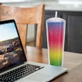 Miniatyrbilde 2 av 4: 750 ml kuppelformet kaldtvannskopp, drikkebeger, dobbeltlags plast