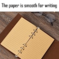 Miniatyrbillede 3 af 5: Mini Cute Lille Journal Notebook Hardcover College Ruled Notepad