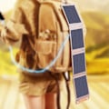 Pikkukuva 3 / 8: 14 W:n aurinkolatauspaneeli, taskukokoinen aurinkopaneeli 1-porttinen USB &