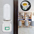 Miniatyrbild 3 av 7: Bärbar glödlampshållare för enkel installation, energibesparande LED-kompatibel sockeladapter med strömbrytare, stöder 360 graders rotation för