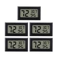 Mini digital hygrometer / thermometer 5-pack Black Black 92