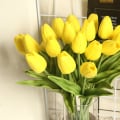 Miniatyrbilde 5 av 5: PU Kunstige Tulipaner Ekte Touch Kunstige Blomsteroppsats