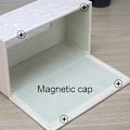 Miniatyrbild 3 av 5: Läder papperslåda kreativt vardagsrum soffbord matsal