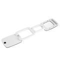 Miniatyrbillede 2 af 2: Foldbar 3X Forstørrelsesglas LED Bordlampe Lys Læsning Skrivning Forstørrelsesglas Hvid + Grå