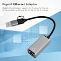 Miniatyrbilde 7 av 8: Gigabit Ethernet-adapter Profesjonell Stabil USB Nettverksadapter for Windows