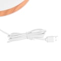Miniatyrbilde 6 av 6: UFO-formet Elektrisk LED UV-lys Myggdreper Fluer Insektfelle Lampe Bug Zapper (Hvit)
