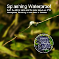 Miniatyrbild 6 av 7: [2-pack] Solcellslampor Utomhus, Litogo 12M 120 LED-lampor