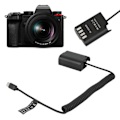 Miniatyrbillede 1 af 8: DMW DCC17 DC-kobler Type C til DMW BLK22 Dummy-batteri Strømadapter Understøtter QC PD til Lumix S5 DCS5 DCS5K GH5M2 GH6 Digitalkamera