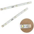Pikkukuva 4 / 4: 2x LED-valonauha jääkaappeihin ja pakastimiin Rongsheng Hisense Logik Mddz-162a 1629348