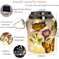 Miniatyrbilde 2 av 7: Solcellelykt Butterfly Fairy Lights, Bursdagsjulegaver, Vann