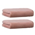 Miniatyrbild 1 av 5: 2-pack frottéhanddukar, 35 x 75 cm, mikrofiber, handduk, badhandduk, ansiktshandduk, gäst handduk, duschhandduk, bastu handduk