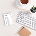 Miniatyrbillede 5 af 5: 2 stk. To Do List Notepad 65*x89mm, Simpel tjekliste,  Sød