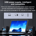 Miniatyrbillede 5 af 8: Kablet desktop laptop subwoofer